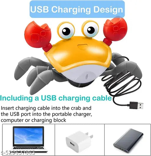 CrabChase™ – Crawling Fun | Smart Sensors | Boosts Baby Movement